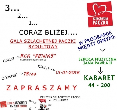 Wielki Finał SZLACHETNEJ PACZKI 