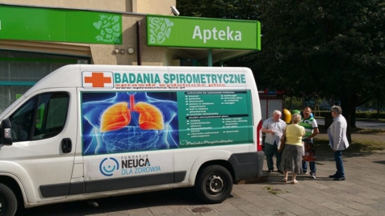 Fundacja NEUCA dla Zdrowia zbada płuca mieszkańców Rydułtów