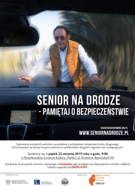 Senior na drodze - pamiętaj o bezpieczeństwie