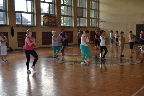 Zmiana zajęć aerobiku i nordic walking