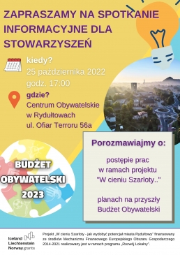 Spotkanie informacyjne dla Stowarzyszeń